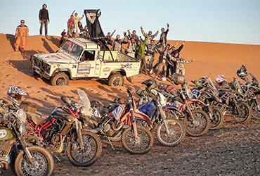 Organization of events in the Moroccan desert